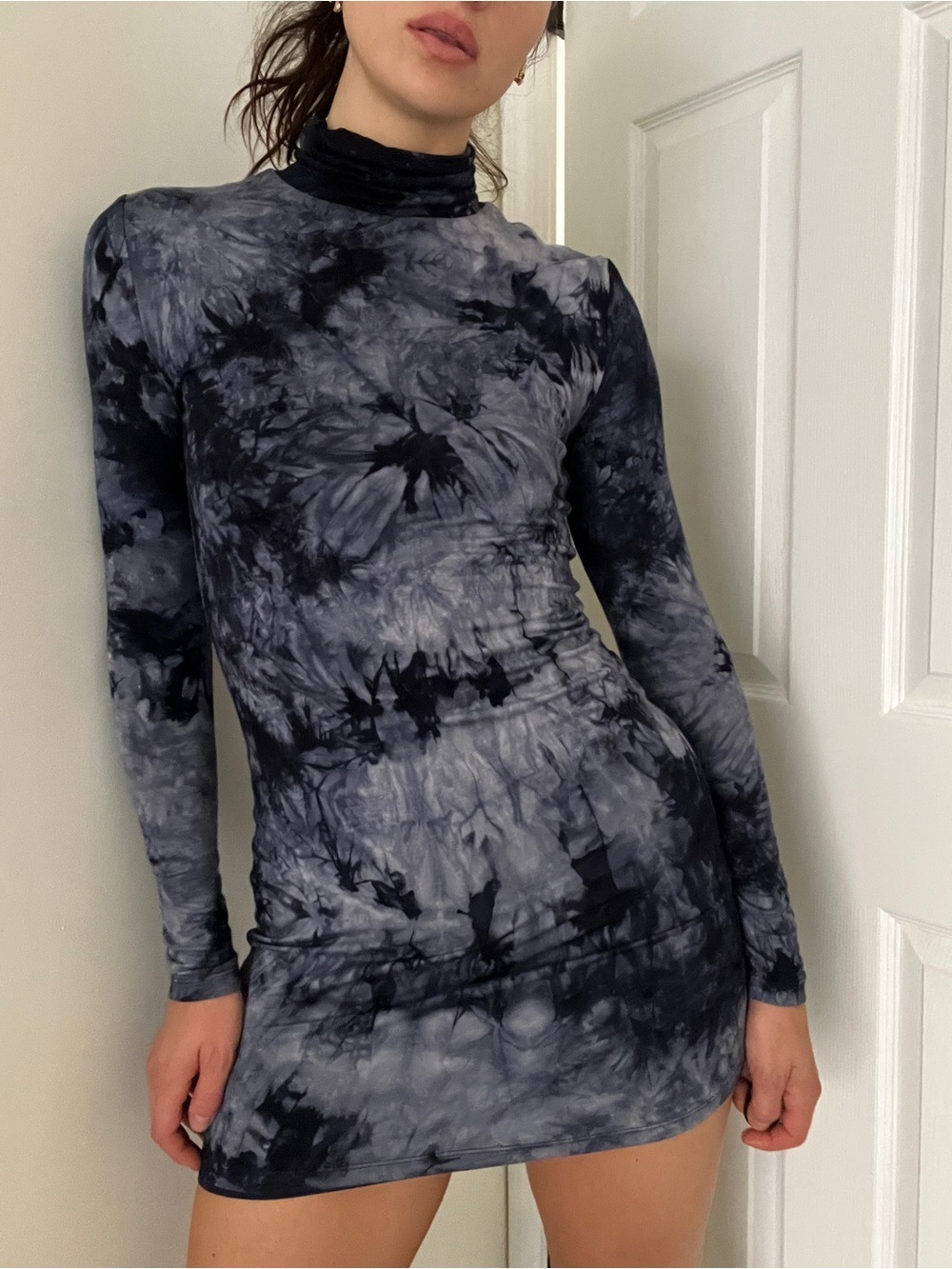 NWOT Lovers + Friends Satellite Dress - Navy